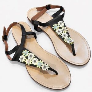 Red Valentino Floral Sandals